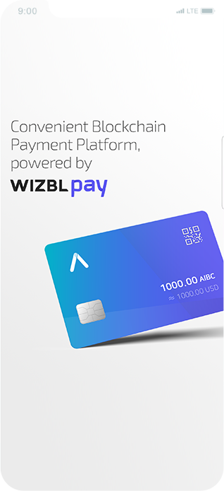 WIZBL pay 화면